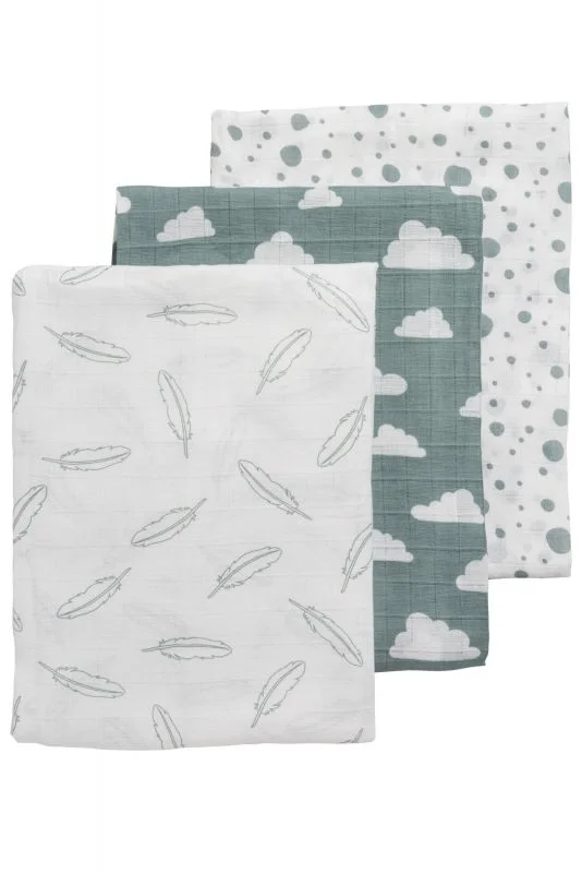 Hydrofiele doeken groen 3 pack