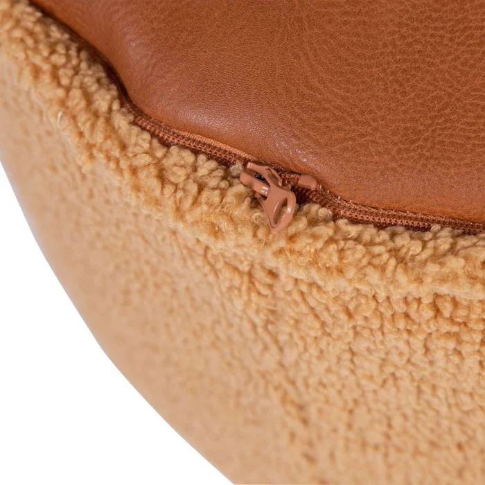 teddy beer poef 40 cm beige
