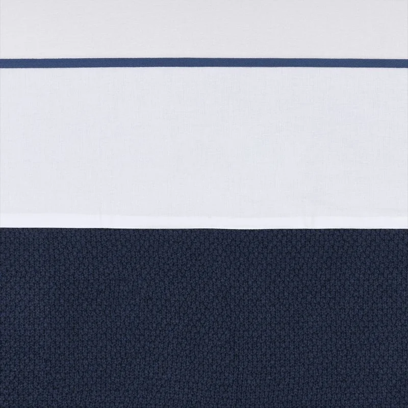 wieglaken bies indigo 75x100cm