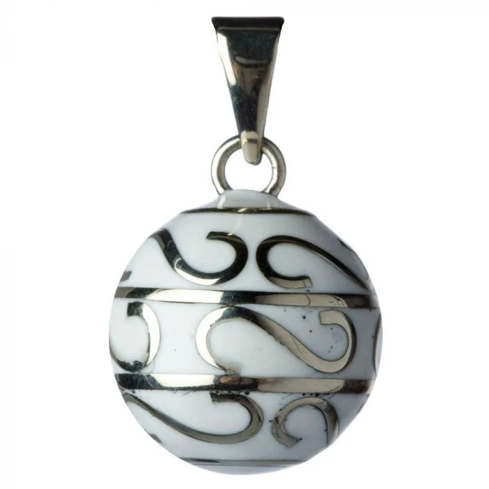 bola zwart zilver bolletjes (kopie)
