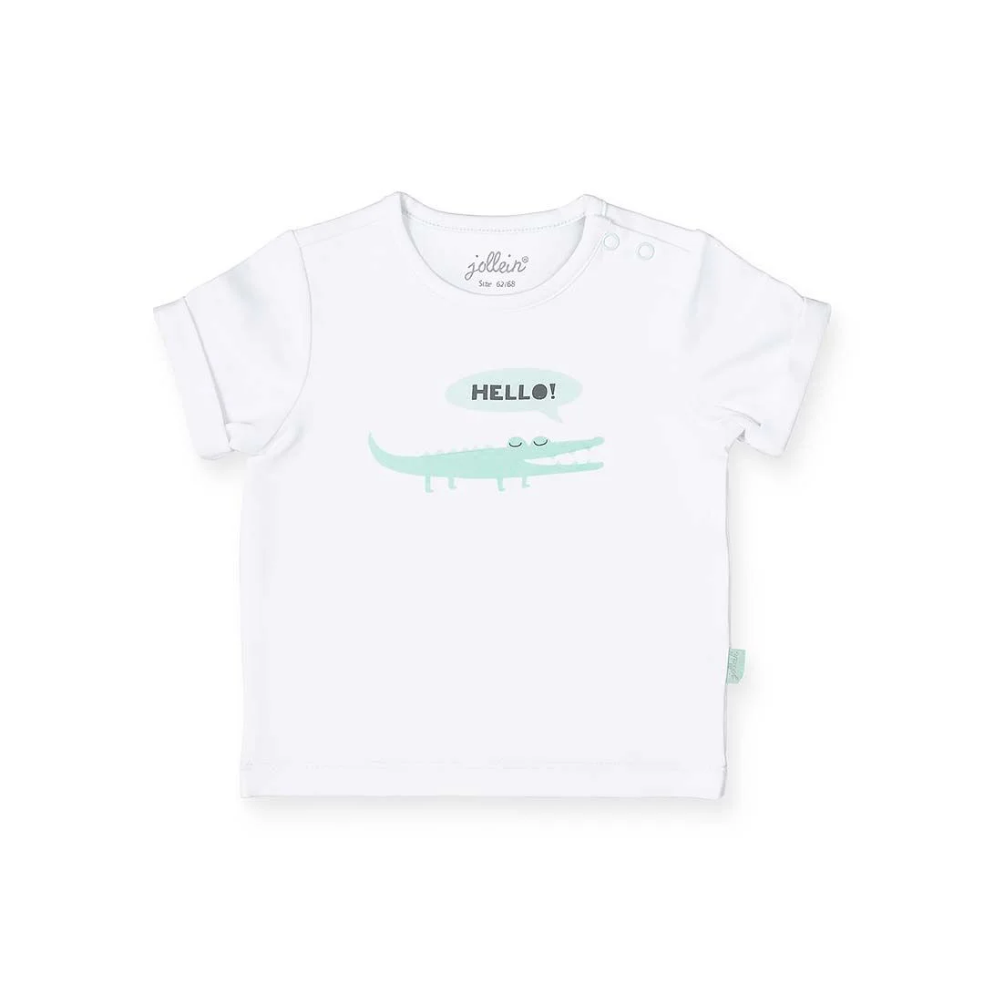 broekje & tshirt happy croco