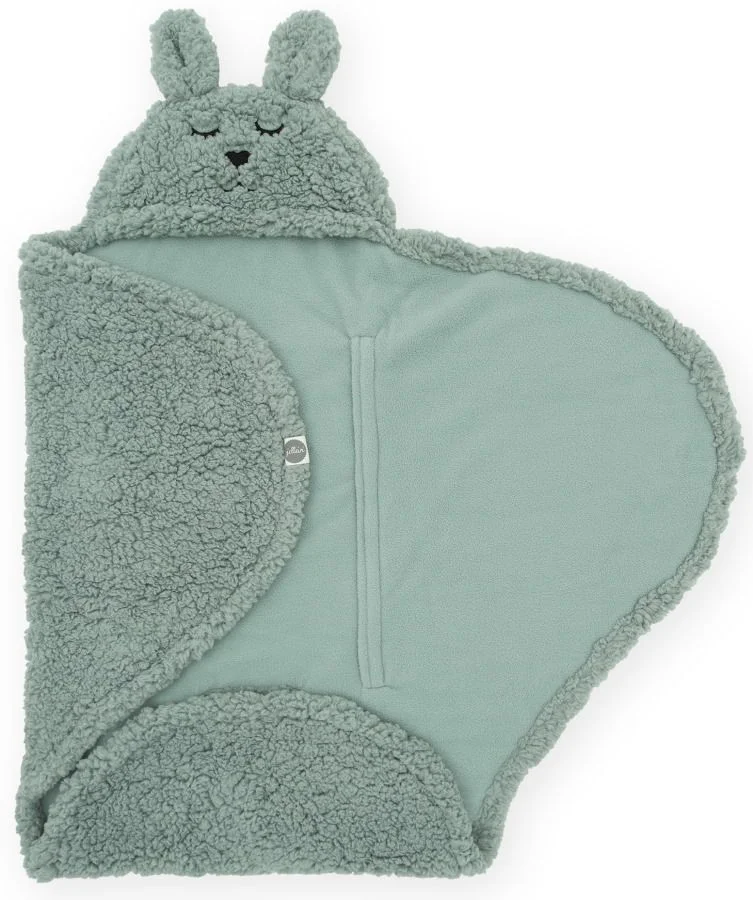 Wikkeldeken Bunny ash green